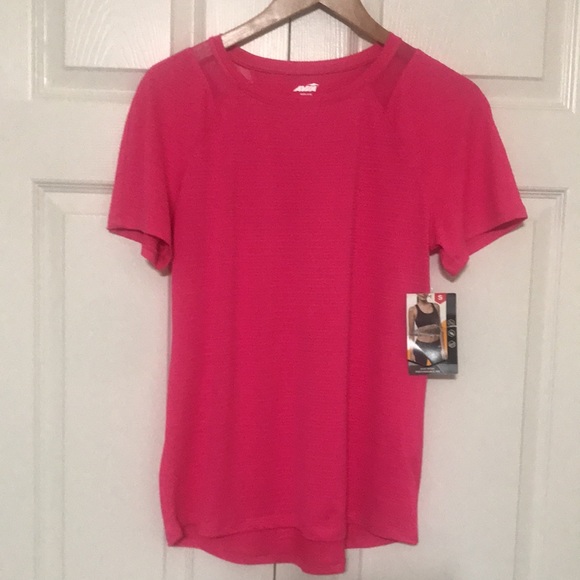 Avia Mesh Performance T-Shirt  Size S (4/6) Fuschia Sizzle Color - Picture 5 of 9